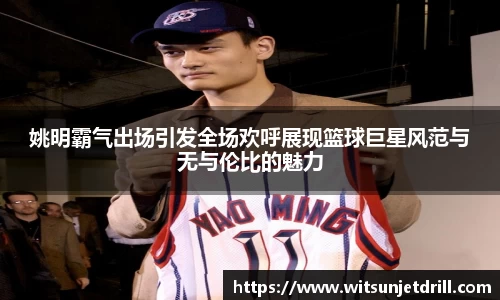 姚明霸气出场引发全场欢呼展现篮球巨星风范与无与伦比的魅力